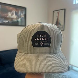 High Desert Vodka Corduroy SnapBack Hat - OS